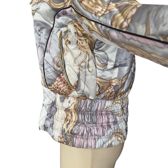 NEW Women MDC Doris Pfister Ski Puffer Jacket Cocoon Fur Fairy Coat Us 10 EU 40 - Picture 5 of 16